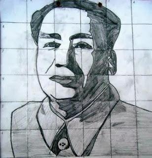 Dibujando una obra del Arte Pop