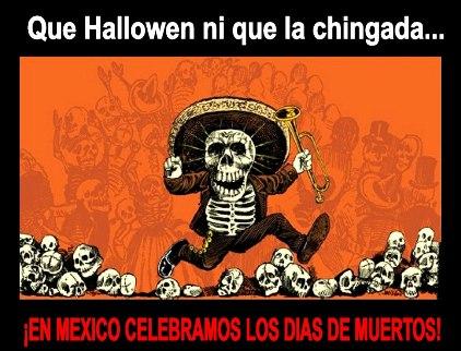 DIA DE MUERTOS CONTRA EL HALLOWEEN