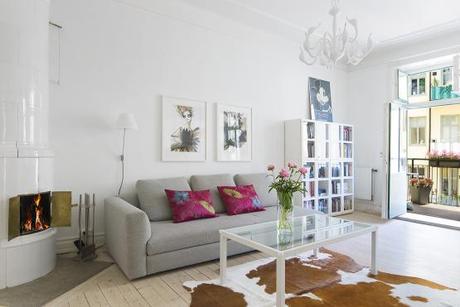 sillas 7 jacobsen lampara kartell estilo nórdico escandinavo diseño interiores diáfano abierto decoración planta abierta diáfna decoración nórdica decoración muebles de diseño decoración ikea cocinas blancas abiertas modernas blog decoración diseño interiores nórdico 