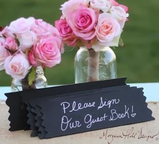 Imprimibles: ¡Personaliza tu boda con pizarras!