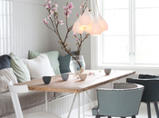 Romántica vivienda estilo escandinavo