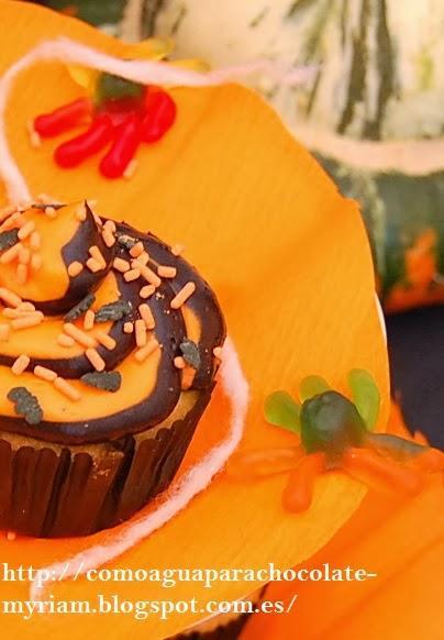 CUPCAKES DE CALABAZA CUPCAKES DE CALABAZA