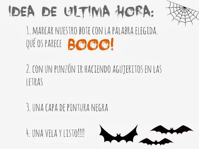 Halloween: idea de ultima hora