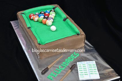 Hoy compartimos…la última vez que hice algo por primera vez tarta mesa de billar