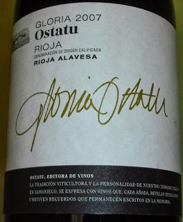 Gloria de Ostatu 2007, de Bodegas Ostatu