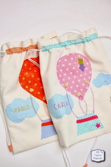 Mochila para guarderia gemelos