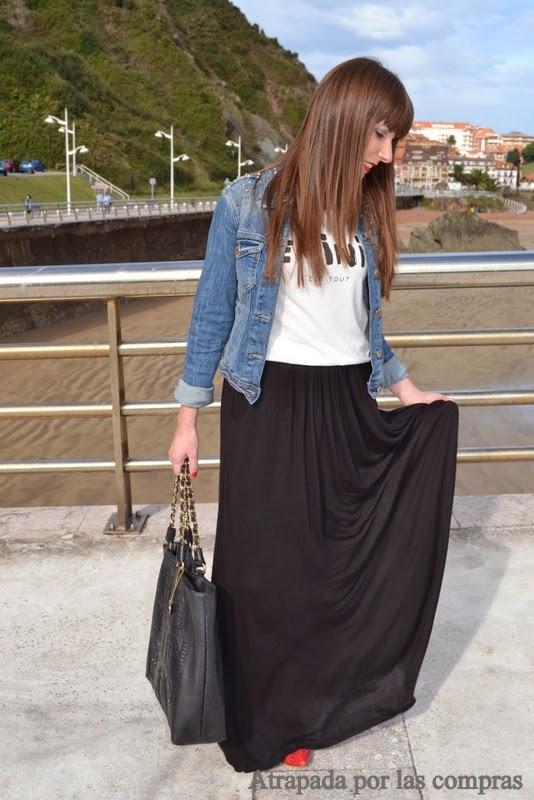 LONG BLACK SKIRT