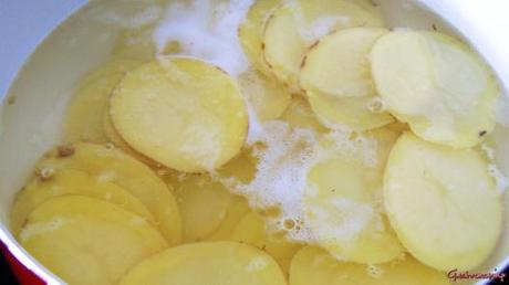 Patatas con queso Patatas con queso