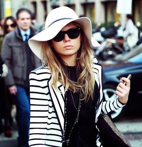How to wear... Navy Striped Blazer
