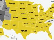 ¿Cuáles nombres populares EUA? #Infografía #Nombres #SerHumano #Curiosidades