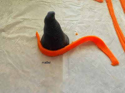 Cupcake Halloween, buho y bruja