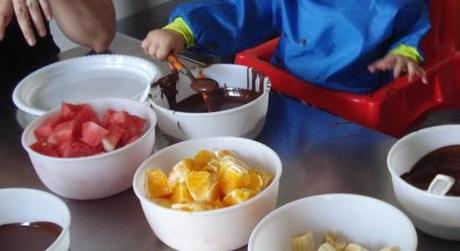 frutas y chocolate ilovepitita MINICHEFS