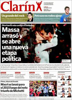 Los deseos imaginarios del massismo, analisis de la foto del beso