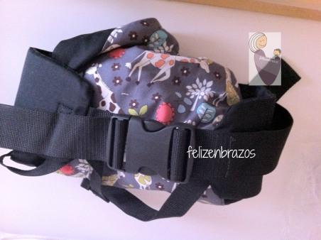 Mochila Rose and Rebellion plegada