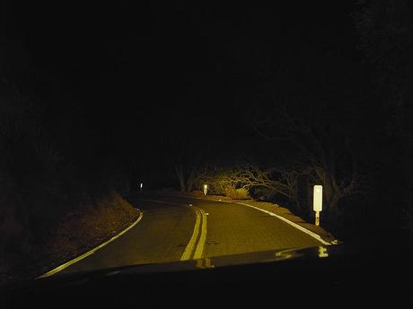 Carretera de noche