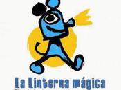 Chicos Papás junto Linterna Mágica