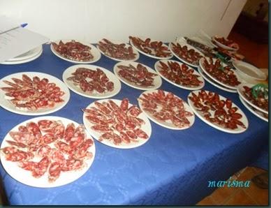 embutidos chorizo y salchichón de cerdo,jabalí y ciervo copia