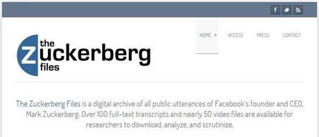 The Zuckerberg Files: Archivo de vídeos, blogs, documentos y más, sobre Mark Zuckerberg the-zuckerberg-files