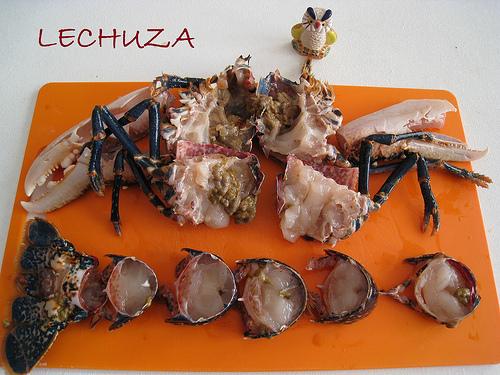 Arroz rape bogavante sorteo mariscada 