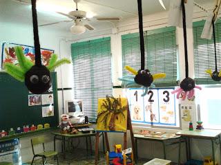 Arañas de Halloween