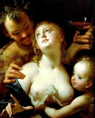 La gran genialidad artística sólo inspirada, frente a la audacia, la imitación o la simpleza.