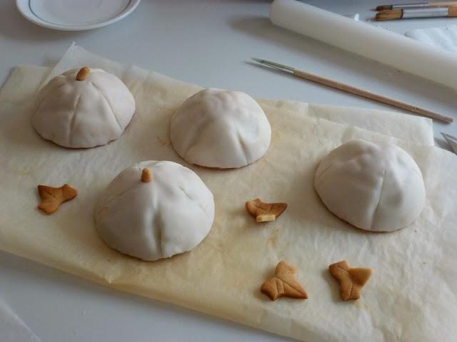 Mini Piñatas Calabazas de Galleta