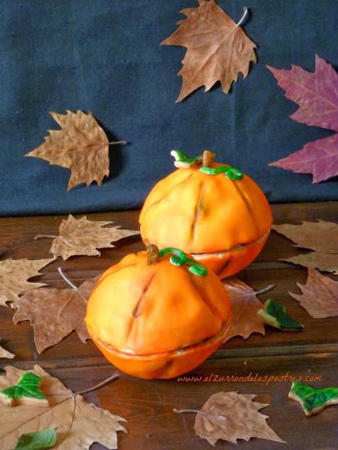 Mini Piñatas Calabazas de Galleta