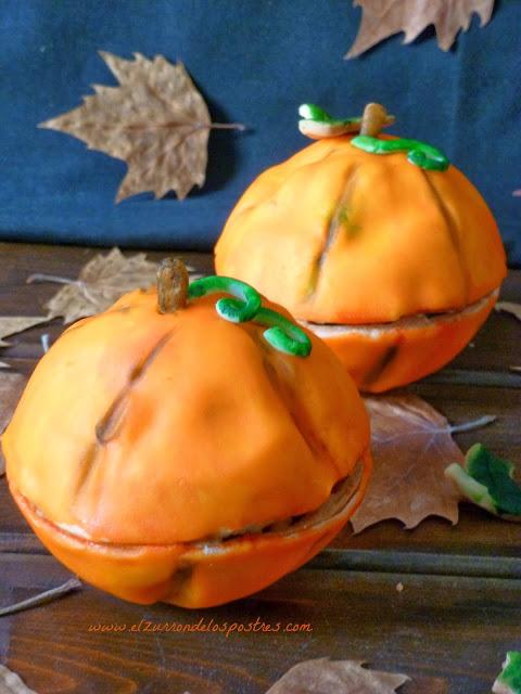 Mini Piñatas Calabazas de Galleta