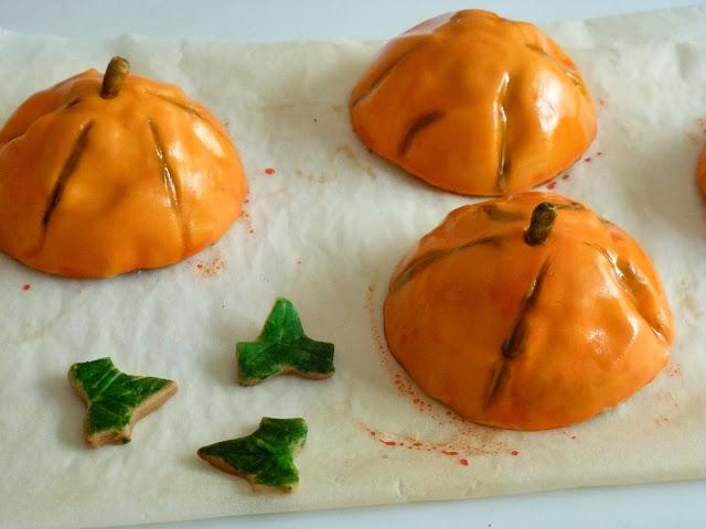 Mini Piñatas Calabazas de Galleta