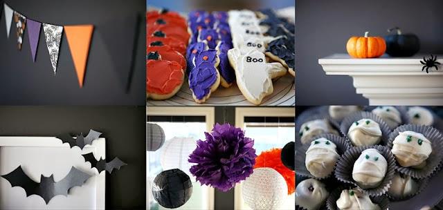 UNA ELEGANTE DECORACION PARA HALLOWEEN