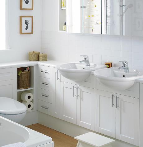 El color blanco en los baños - Paperblog