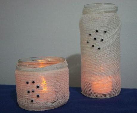 Portavelas para Halloween