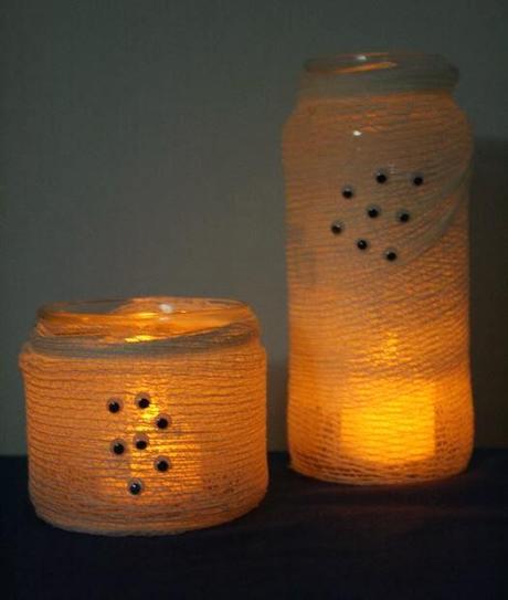 Portavelas para Halloween