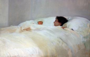 Criar despacio Joaquín-Sorolla-Madre-e-hijo