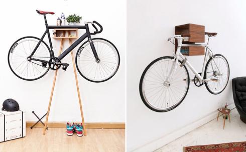 Soporte de pared para bici
