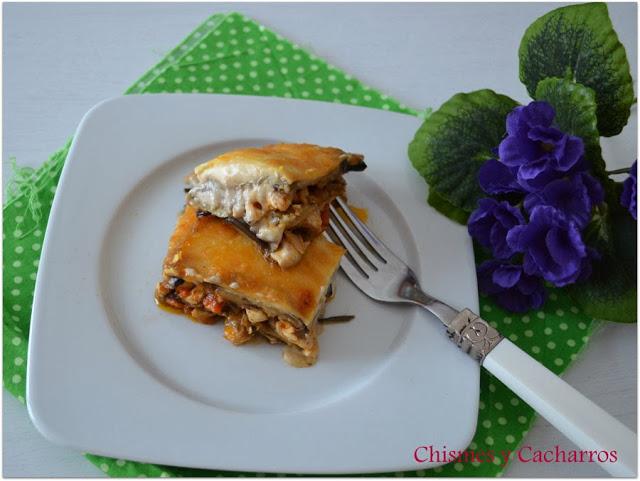 Moussaka de pollo