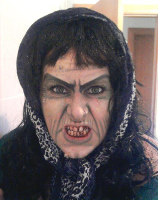 Look Haloween  ¡vieja bruja!