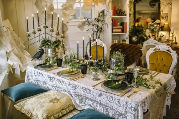 Cena + Halloween: inspiración victoriana!