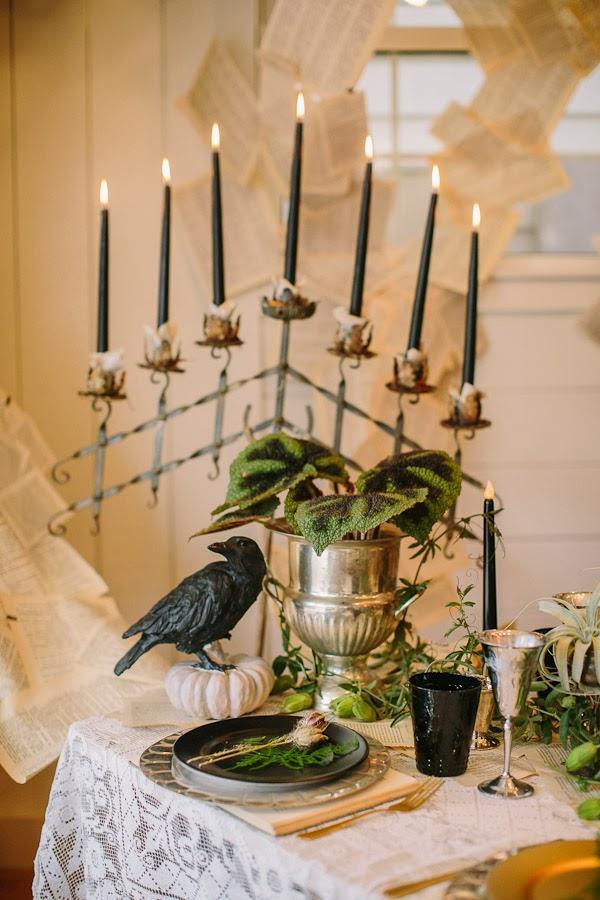 Cena + Halloween: inspiración victoriana!