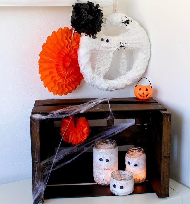 Video DIY Portavelas Momia Halloween