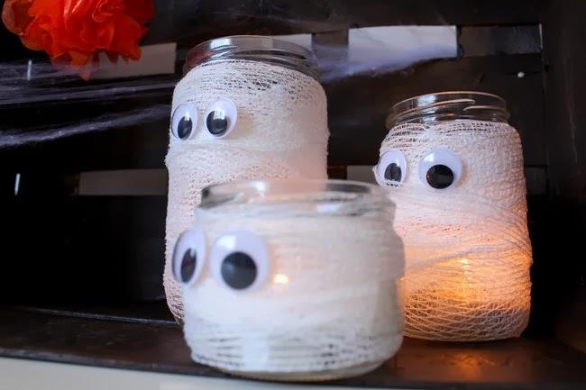 Video DIY Portavelas Momia Halloween