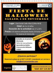 fiesta de halloween calle Alta