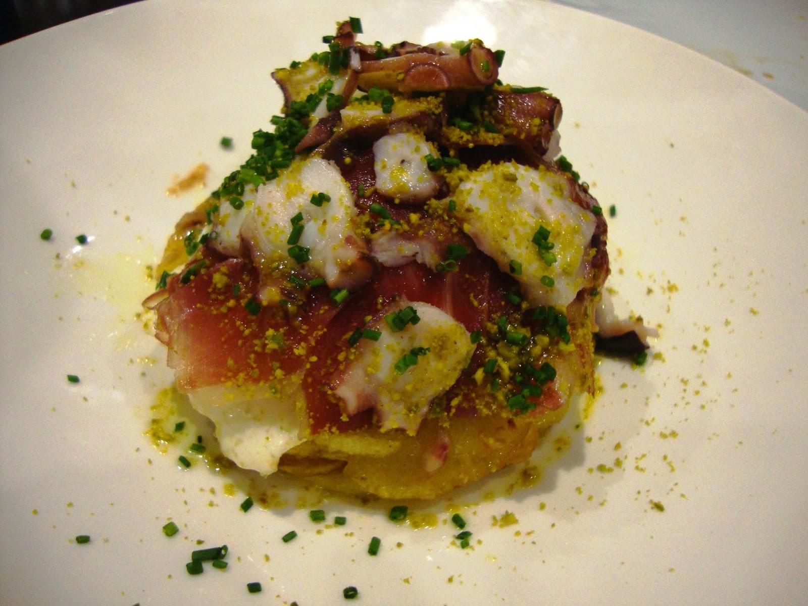 V Jornadas Gastronómicas del Pescado y Pulpo de Lonja. Restaurante PAU. Benicarló (Castellón)
