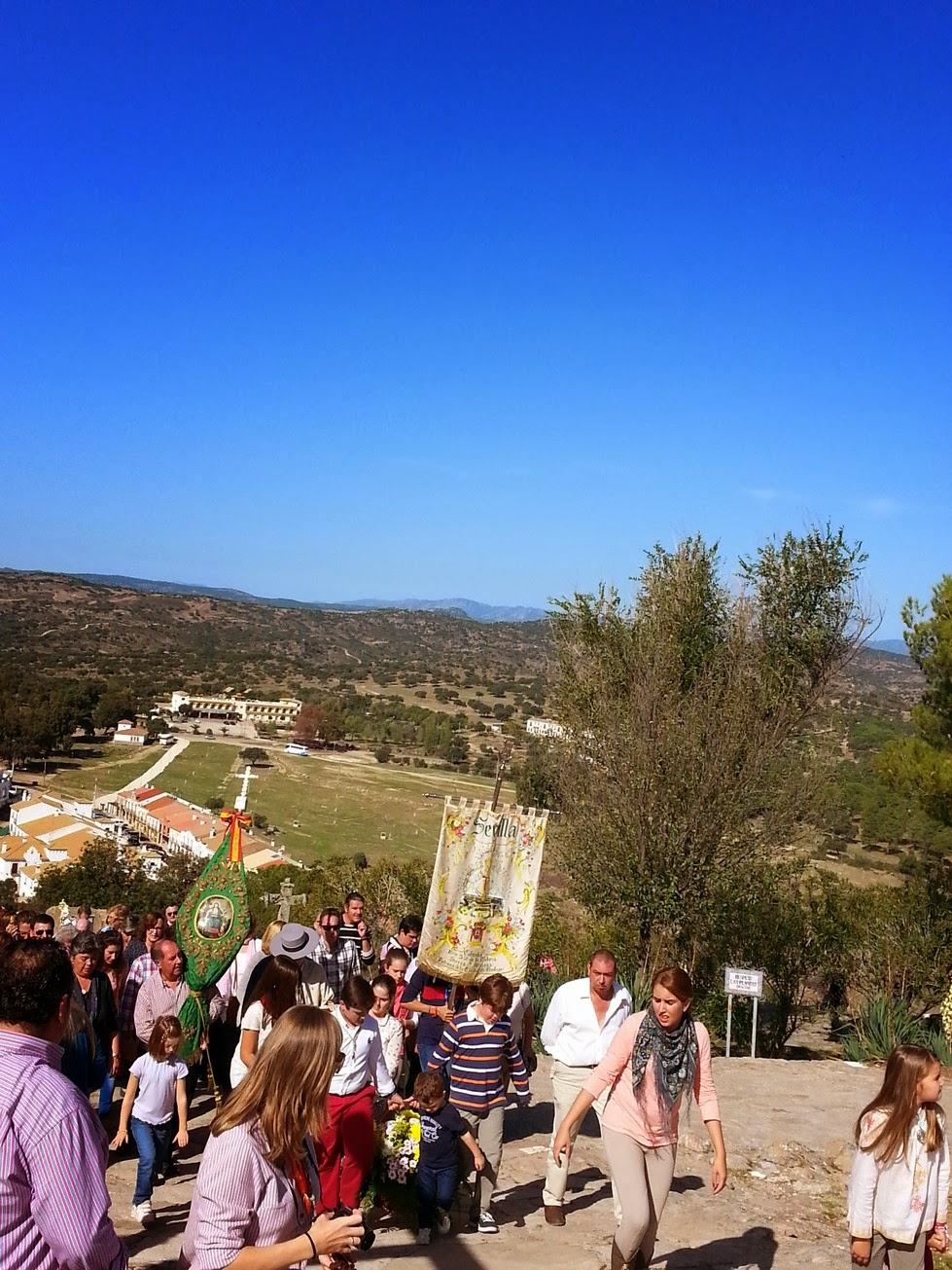 Fotografías de la peregrinación al Santuario de la Virgen de la Cabeza
