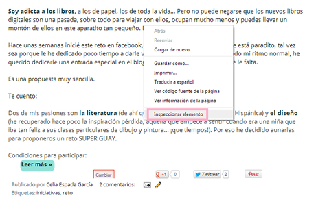 Aprende a Diseñar tus entradas en Blogger III