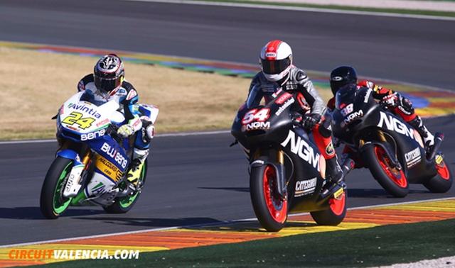 circuito ricardo tormo Valencia y las motos