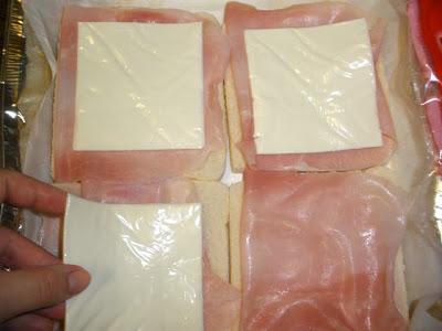 Sandwiches al Horno con Salsa de Mostaza