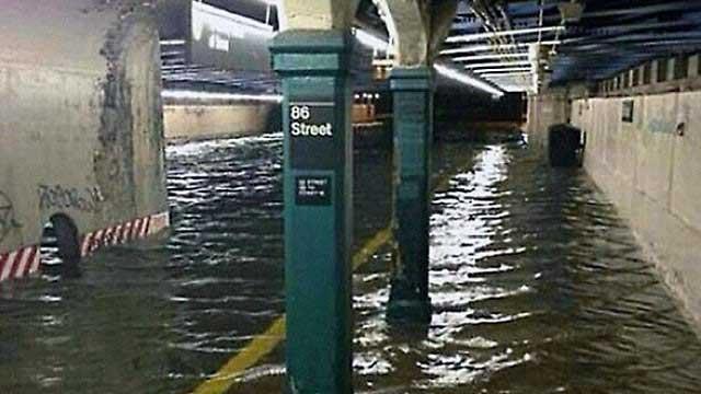 inundación huracán Sandy