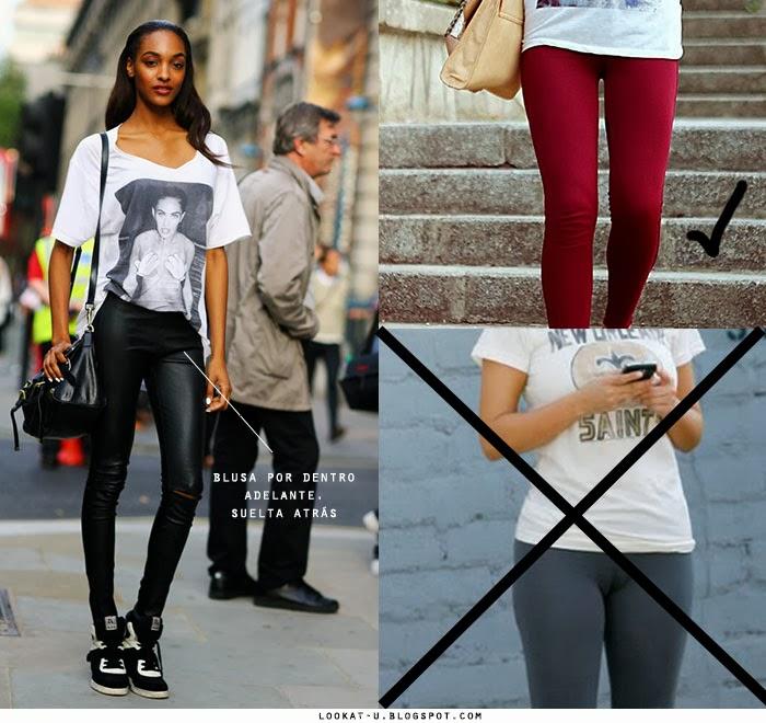 Los leggings! ¿Cómo usarlos adecuadamente?