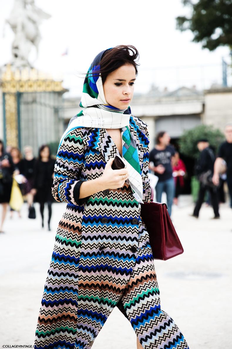 street style collagevintage Miroslava Duma